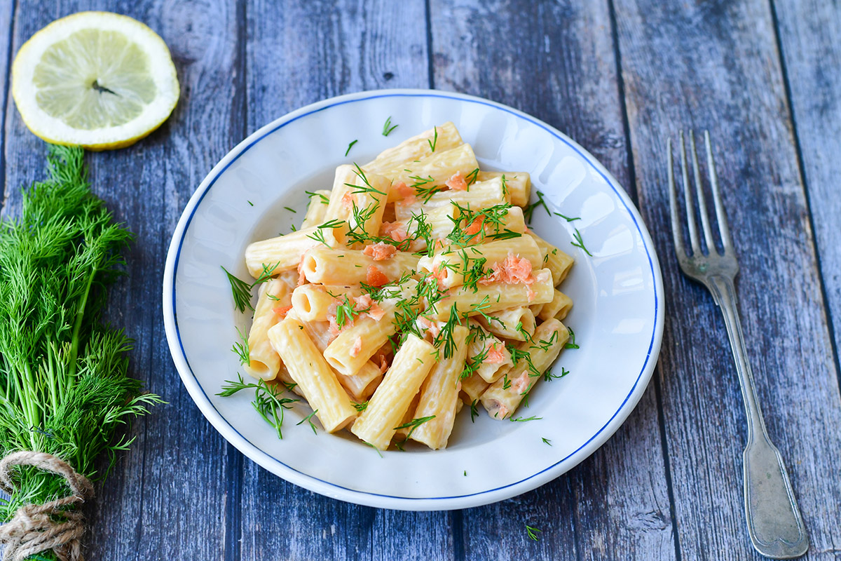 Creamy Salmon Pasta | Seafood By Sykes