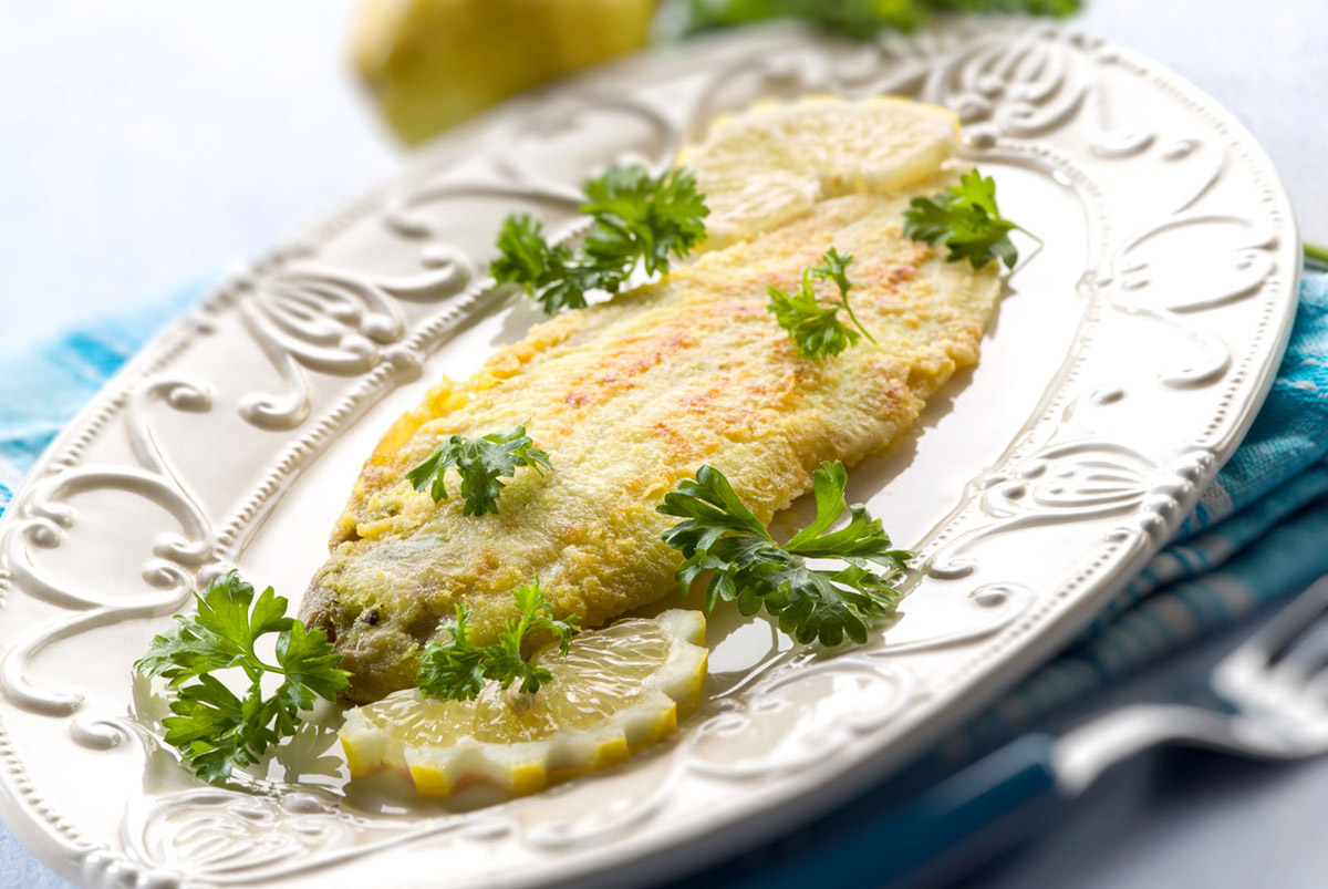 Dover Sole with Lemon and Horseradish Seafood By Sykes