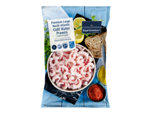 Royal Greenland Large Coldwater Prawns Cooked and Peeled