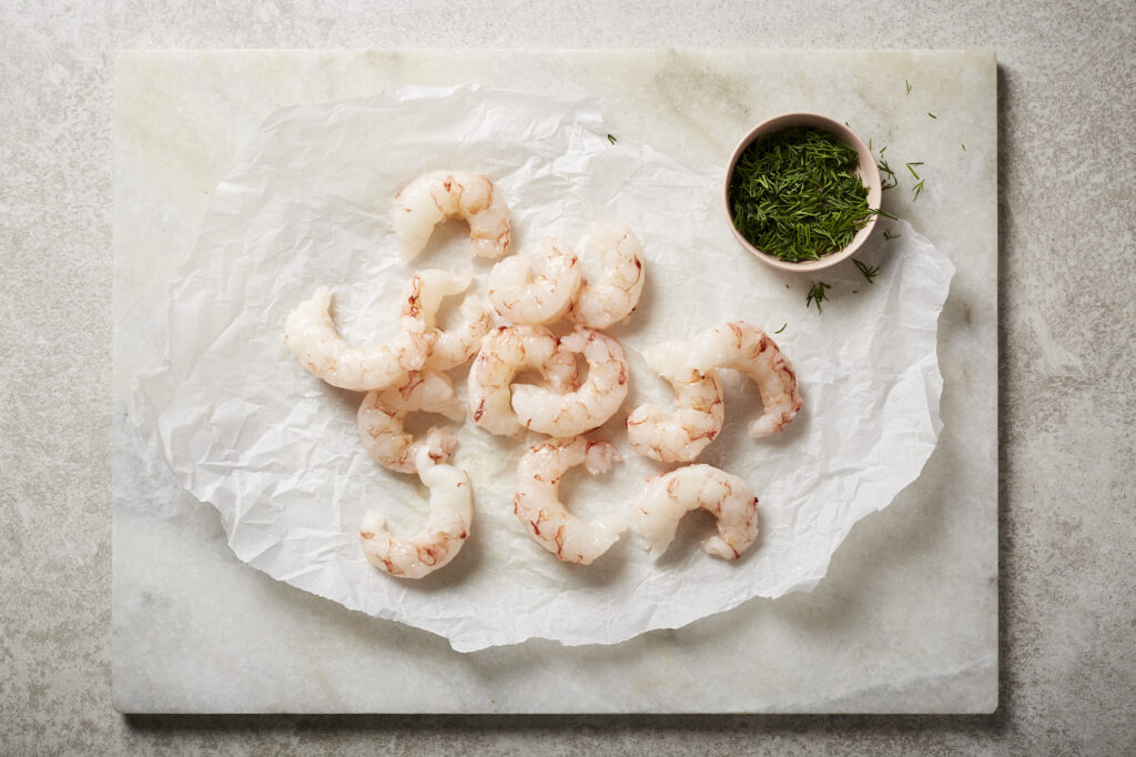 Large Cooked & Peeled Argentinian Wild Red Shrimp (800g) | Seafood By Sykes