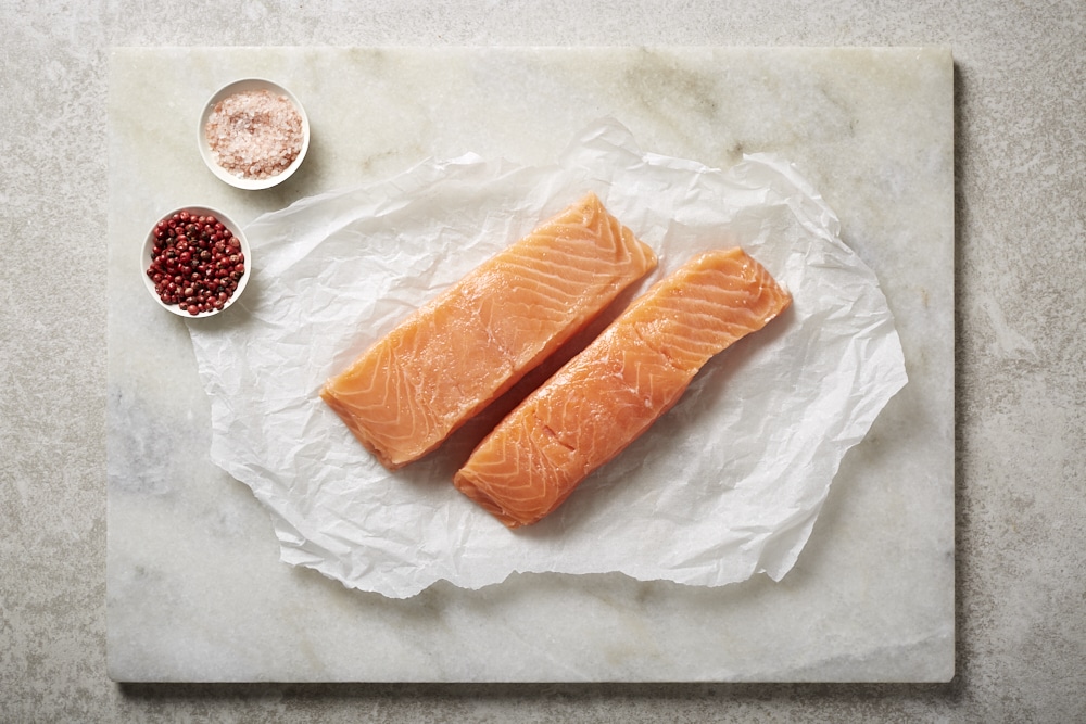 XL Salmon Portions x2 (400g) Seafood By Sykes