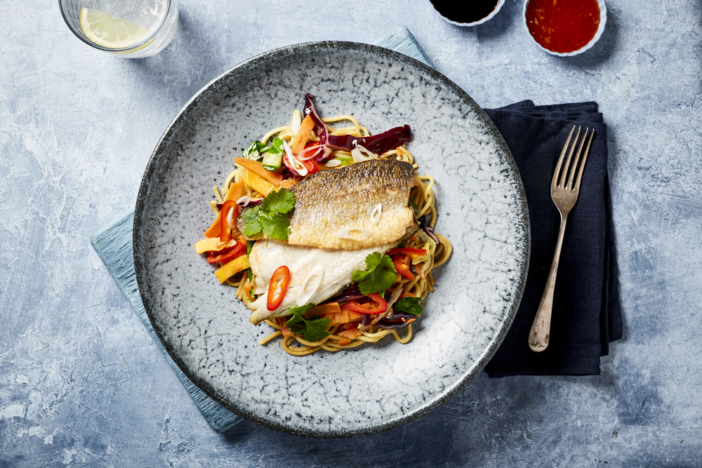 Crispy Asian Sea Bass
