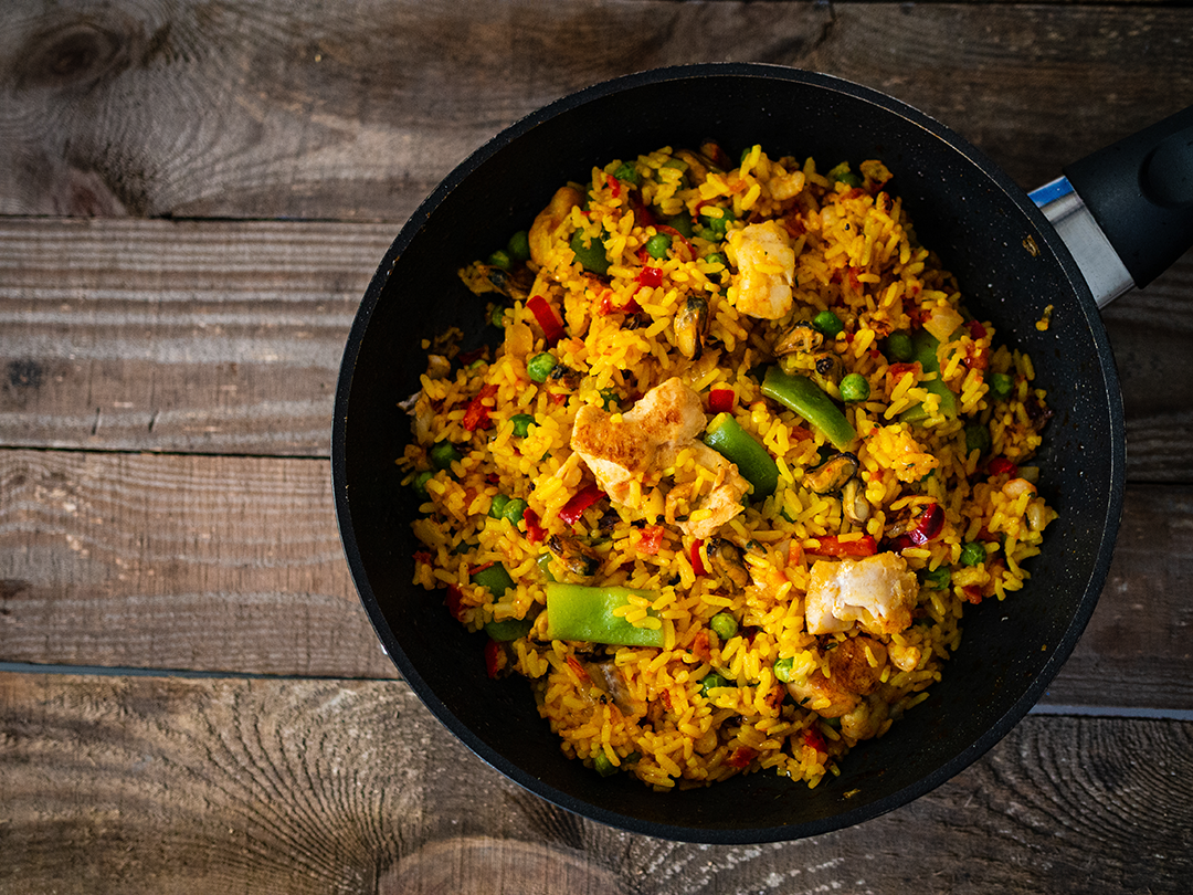 Cod Cheek Paella Recipe Seafood By Sykes