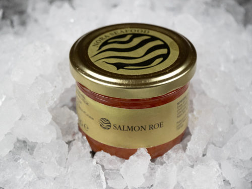Salmon Roe in ice