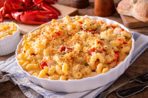 Lobster Mac And Cheese bake