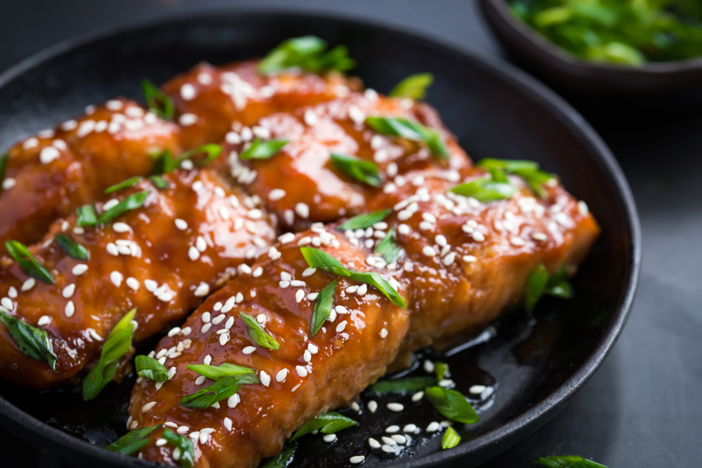 Sweet Teriyaki Salmon Donburi | Seafood By Sykes