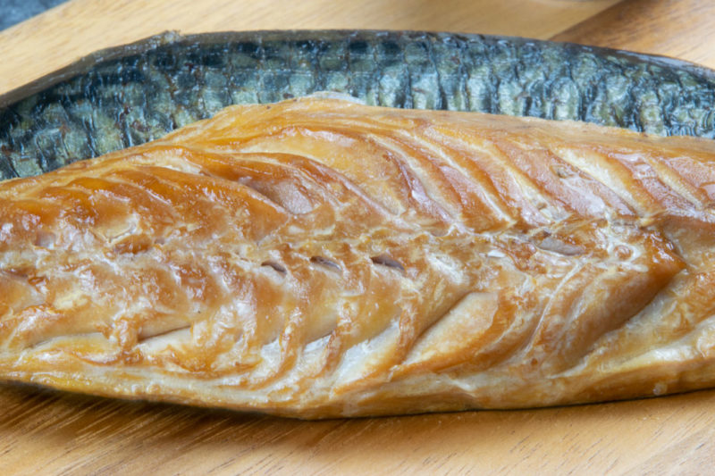 close up of mackerel